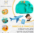 Creativplate With Suction - Little Pilot Ollie Children's Dinnerware The Cooks Kitchen