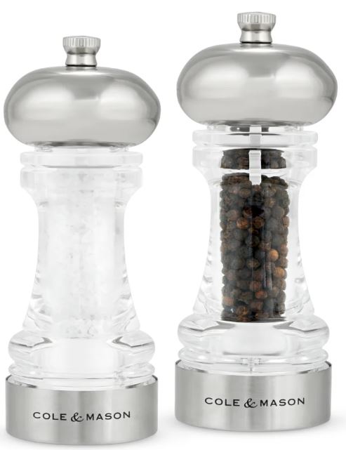 Cole & Mason Clovelly 149mm Salt And Pepper Grinder Set
