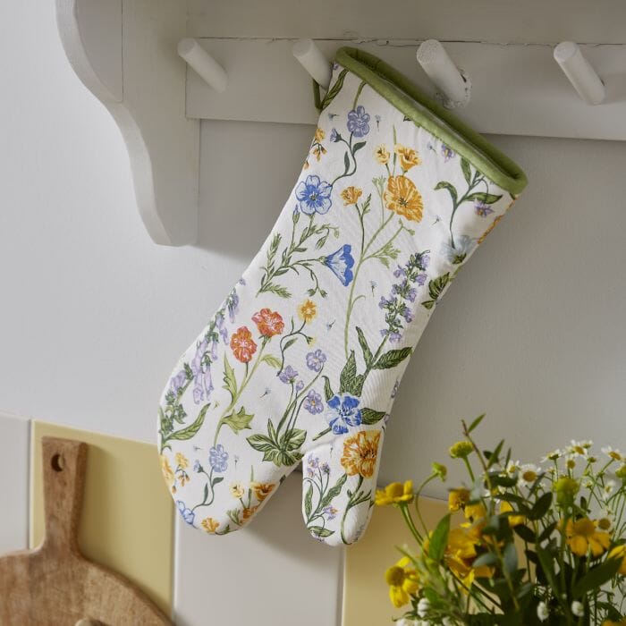 Ulster Weavers Cottage Garden Oven Gauntlet Mitts & Gloves The Cooks Kitchen