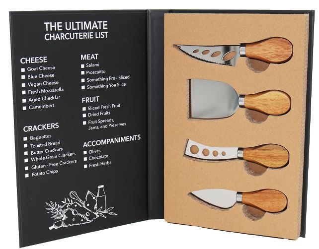 The Gourmet Cheese Knife Book Box