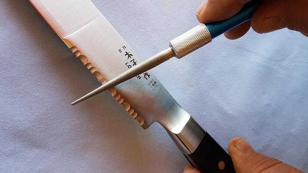 Edgesharp - Diamond Retractable Sharpening Rod Knife Sharpeners & Accessories The Cooks Kitchen