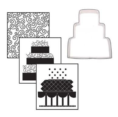 Cookie Cutter Set Wedding Cake