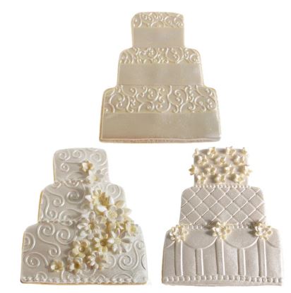 Cookie Cutter Set Wedding Cake