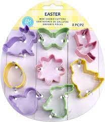 D.line Mini Easter Cookie Cutter Set 8 Assorted Colours Cookie Cutters The Cooks Kitchen Mandurah