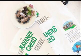 Allgifts Australia Tea Towels - Caravanners Creed Tea Towels The Cooks Kitchen