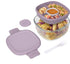 Bentgo Glass Leak-proof Salad Container, Lavender Lunch Boxes The Cooks Kitchen