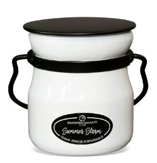 Cream Jar Candle - Summer Storm
