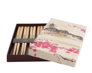 Tokyo Design Studio Chopstick Set 5pc - Wooden Brown