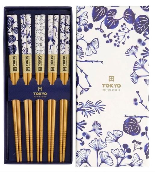 Tokyo Design Studio Chopstick Gift Set 5pc - Japonica