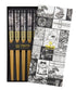 Tokyo Design Studio Chopstick Set 5pc - Tokyo Fan