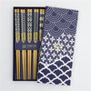 Tokyo Design Studio Chopstick Set 5pc - Blue