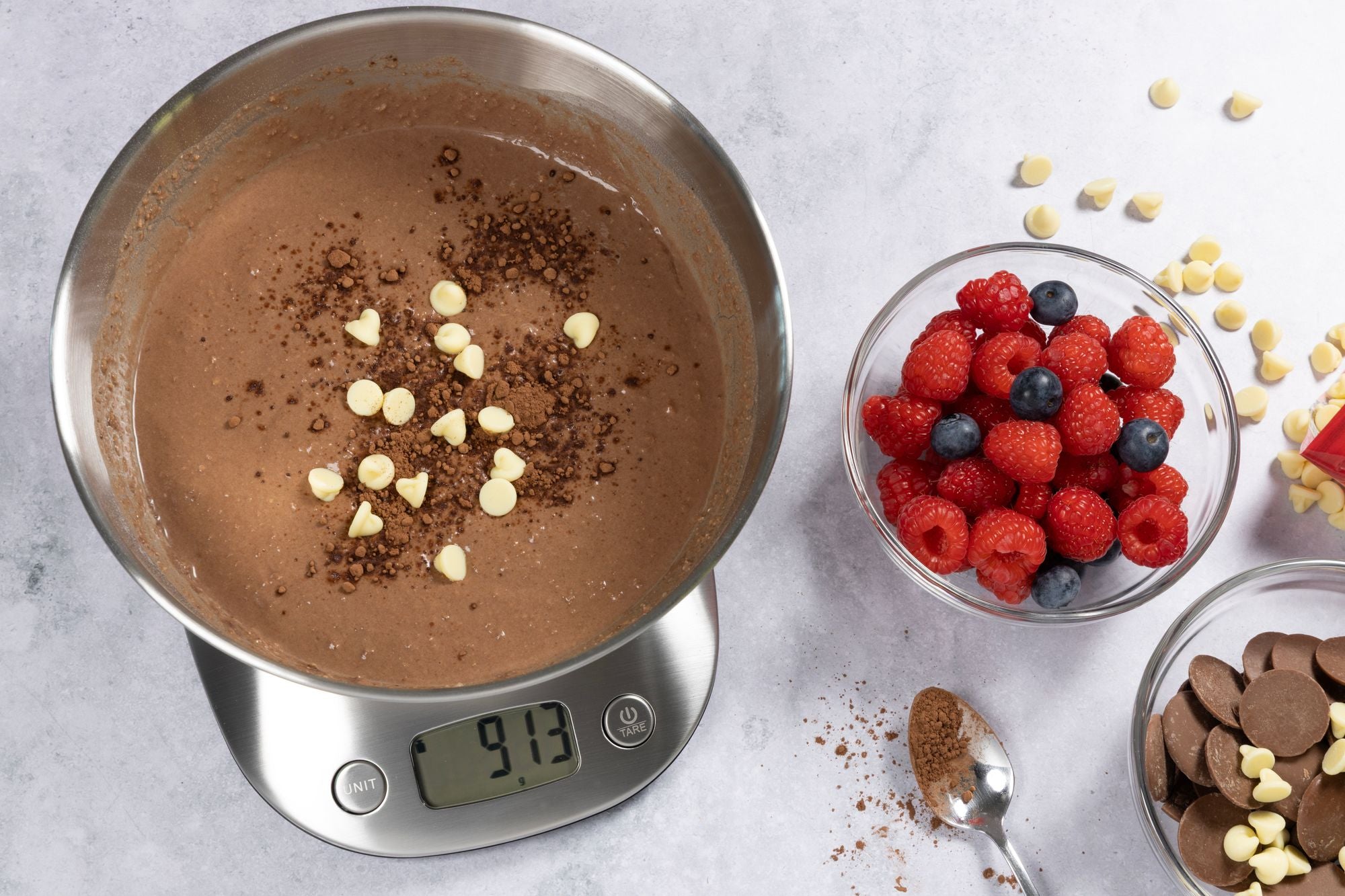 Cuisena 5kg Kitchen Scale With Bowl - S/s