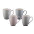 Bundanoon Coupe Mug Set Of 4 - Pastel Petals Mugs - Cups & Saucers The Cooks Kitchen