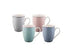 Bundanoon Coupe Mug Set Of 4 - Pastel Petals Mugs - Cups & Saucers The Cooks Kitchen