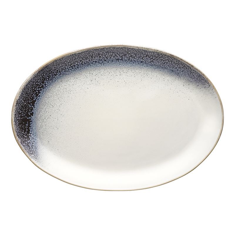 Ecology Atol Large Oval Platter 36cm Deep Blue
