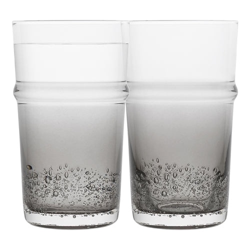 Ecology Dion Set Of 4 Hi Ball Glassses 400ml - Smoke