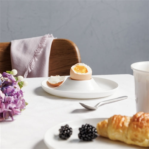 Ecology Canvas Egg Plate 15cm - White