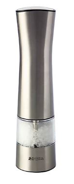 Cosmopolitan Electric Salt/pepper Mill 21cm Gift Boxed - Stainless
