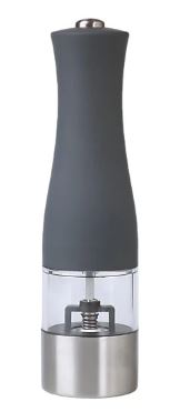 Cosmopolitan Electric Salt/pepper Mill 21cm Gift Boxed - Grey