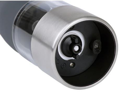 Cosmopolitan Electric Salt/pepper Mill 21cm Gift Boxed - Grey