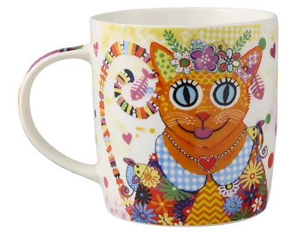 Donna Sharam Kaleidoscope Mug 370ml - Ginger Gift Boxed