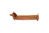 The Dog Collective Long Sausage Dog Hot Water Bottle 99x22x12cm Novelty Gifts The Cooks Kitchen