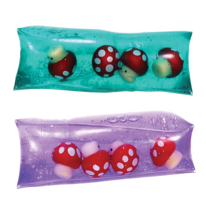 Discovery Zone Slippery Water Snakes - Toadstools 2 Assorted 13x5.5x5.5cm