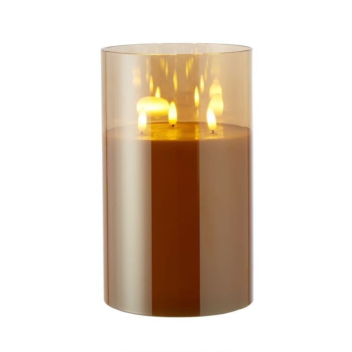 Rogue Amber Triflame Candle 15x15x25cm Candles & Oils The Cooks Kitchen