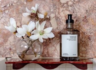 Rogue Mini Magnolia Sphere Vase 16cm White Artificial Plants The Cooks Kitchen