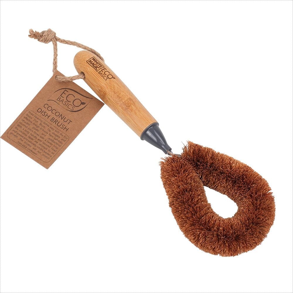 Eco Basics - Coconut Dish Brush Cleaning Equipment The Cooks Kitchen