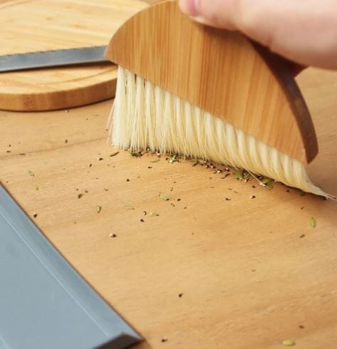 Eco Basics Mini Dustpan & Brush Cleaning Equipment The Cooks Kitchen