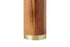 Davis & Waddell Acacia & Brass Pepper Mill Natural 5x18cm Salt & Pepper Mills The Cooks Kitchen Mandurah