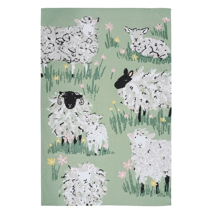 Ulster Weavers Tea Towel Woolly Sheep Tea Towels The Cooks Kitchen