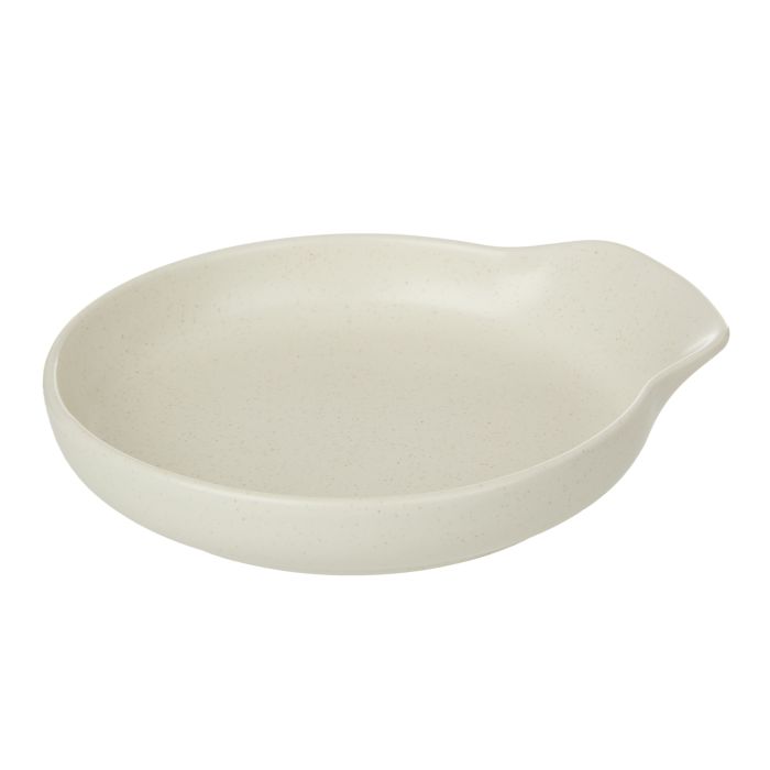 Davis & Waddel Darley Spoon Rest, Cream 14.5x12x2.5cm