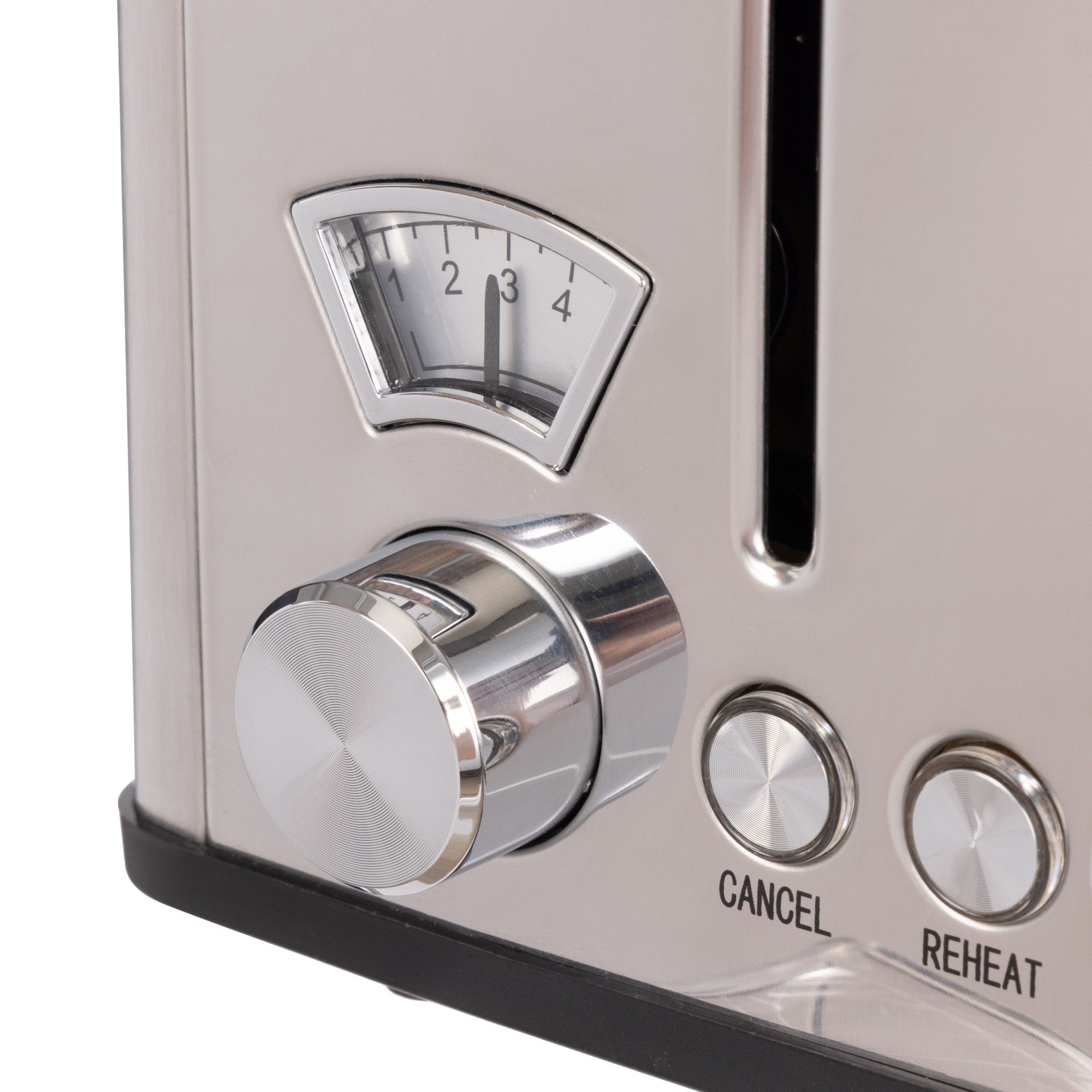 Davis & Waddell Newbury Vintage 4 Slice Toaster - Stainless Steel