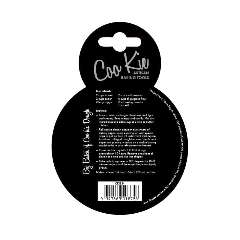 Coo Kie Christmas Ornament Cutter Cookie Cutters The Cooks Kitchen Mandurah