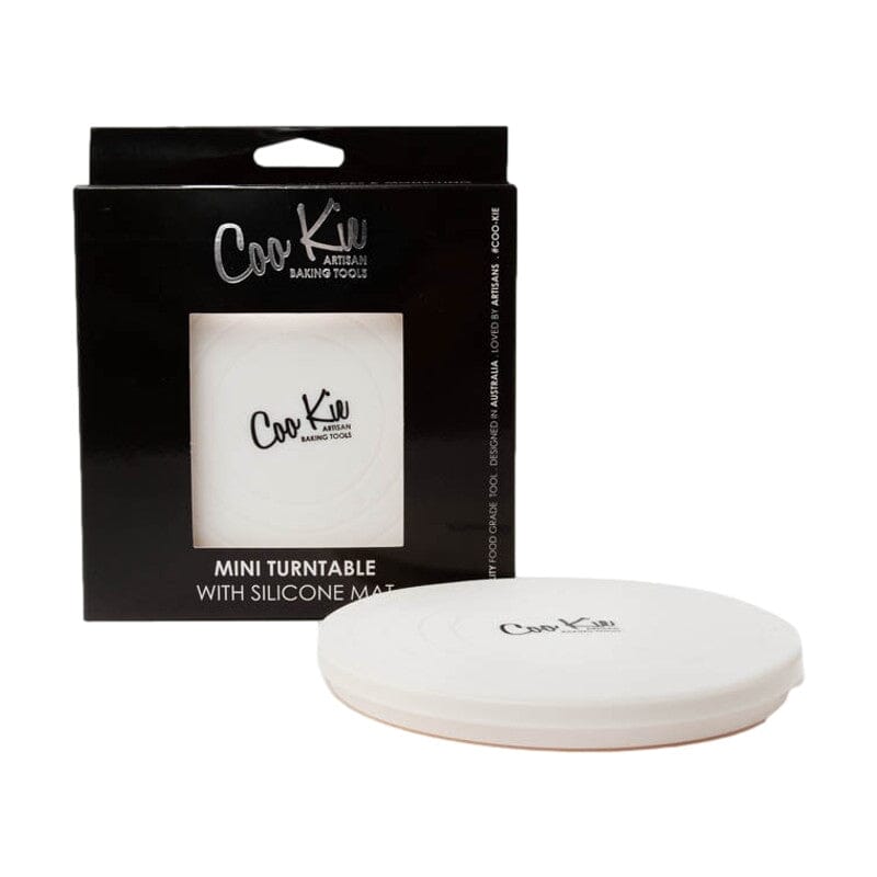 Coo Kie Mini Turntable W/ Silicone Mat Turntables The Cooks Kitchen Mandurah