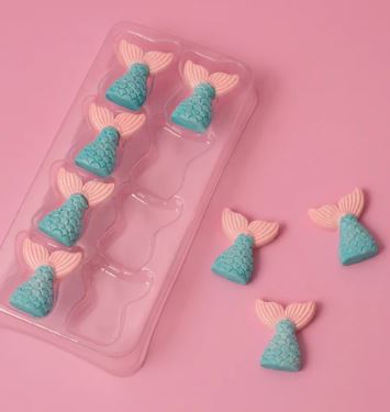 Sprinks Icing Deocrations - Mermaids Tails 8pc