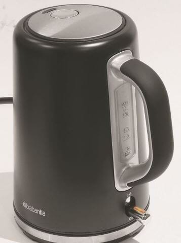 Brabantia Kettle 1.7l - Matte Black Electric Kettles The Cooks Kitchen