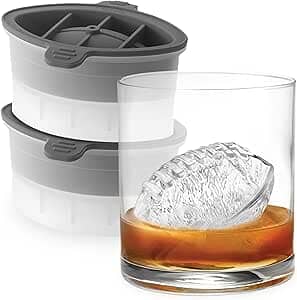 Football Ice Mould S/2 Ice Trays - Tongs & Crushers The Cooks Kitchen 