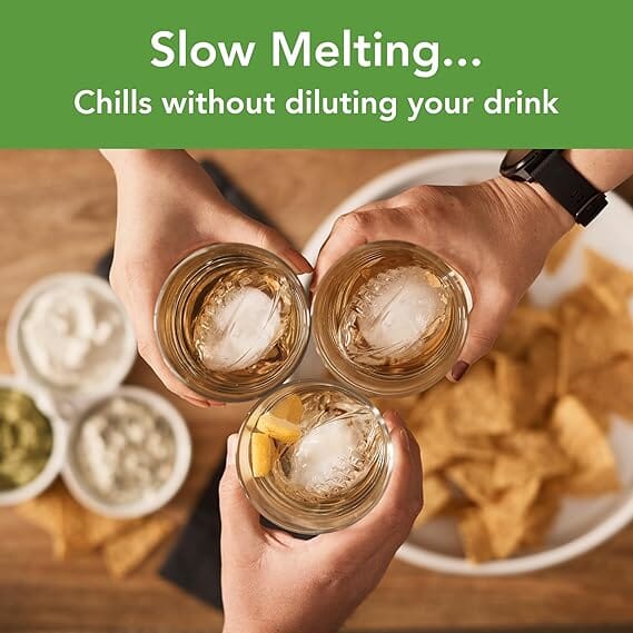 Football Ice Mould S/2 Ice Trays - Tongs & Crushers The Cooks Kitchen 