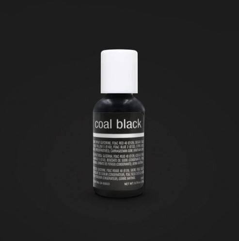 Chefmaster Coal Black Liqua-gel Food Coloring 20ml Colouring The Cooks Kitchen Mandurah 