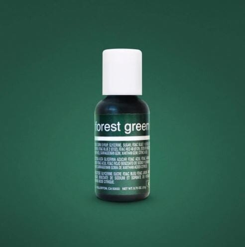 Chefmaster Forest Green Liqua-gel Food Coloring 20ml Colouring The Cooks Kitchen Mandurah 