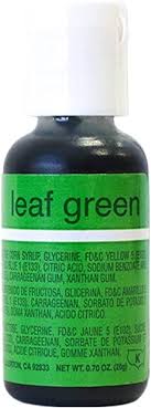 Chefmaster Liqua-gel Leaf Green 0.7oz/20ml