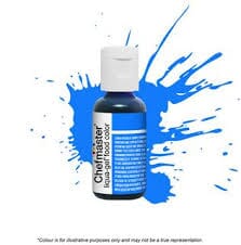 Chefmaster Liqua-gel Neon Blue - 20ml Colouring The Cooks Kitchen 