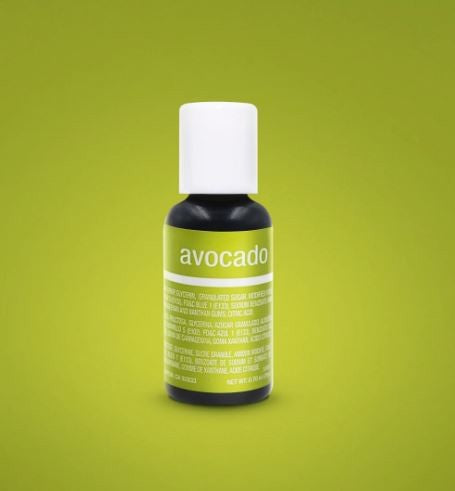 Chefmaster Liqua-gel Avocado 0.7oz/20ml