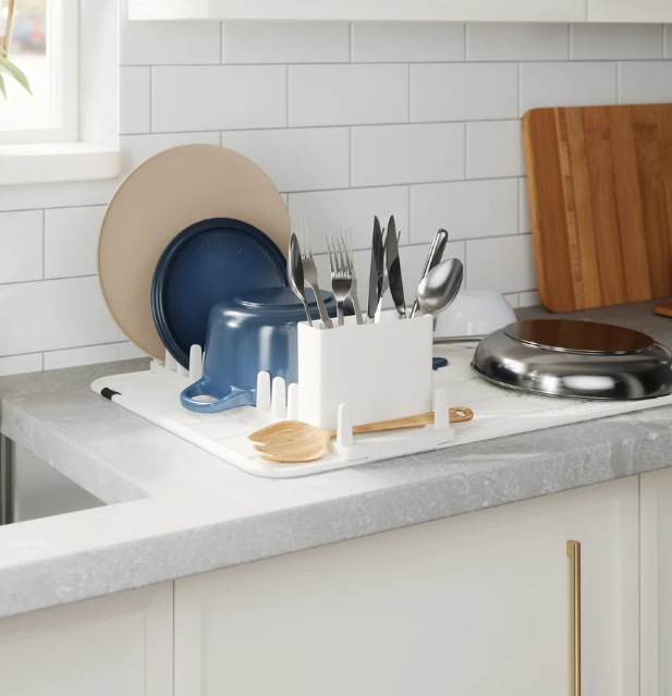 Umbra Udry Ultra Drying Rack With Mat Sand