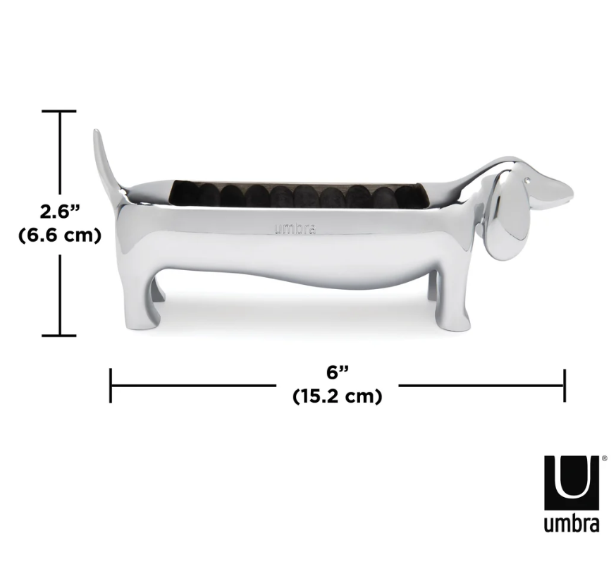Umbra Dachsie Ring Holder - Chrome