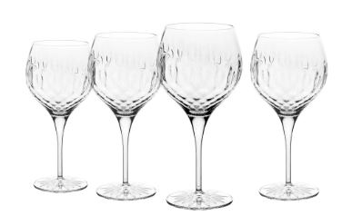Luigi Bormioli Diamante Gin Glasses 650 Ml - Pack Of 4