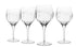 Luigi Bormioli Diamante Gin Glasses 650 Ml - Pack Of 4